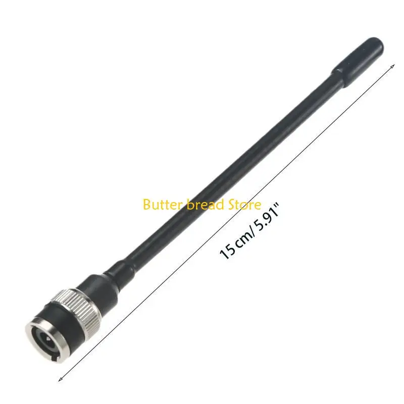 W89C HF BNC WHIP ANTENNA METAL FA-B70C متوافق مع راديو IC-IC-U82