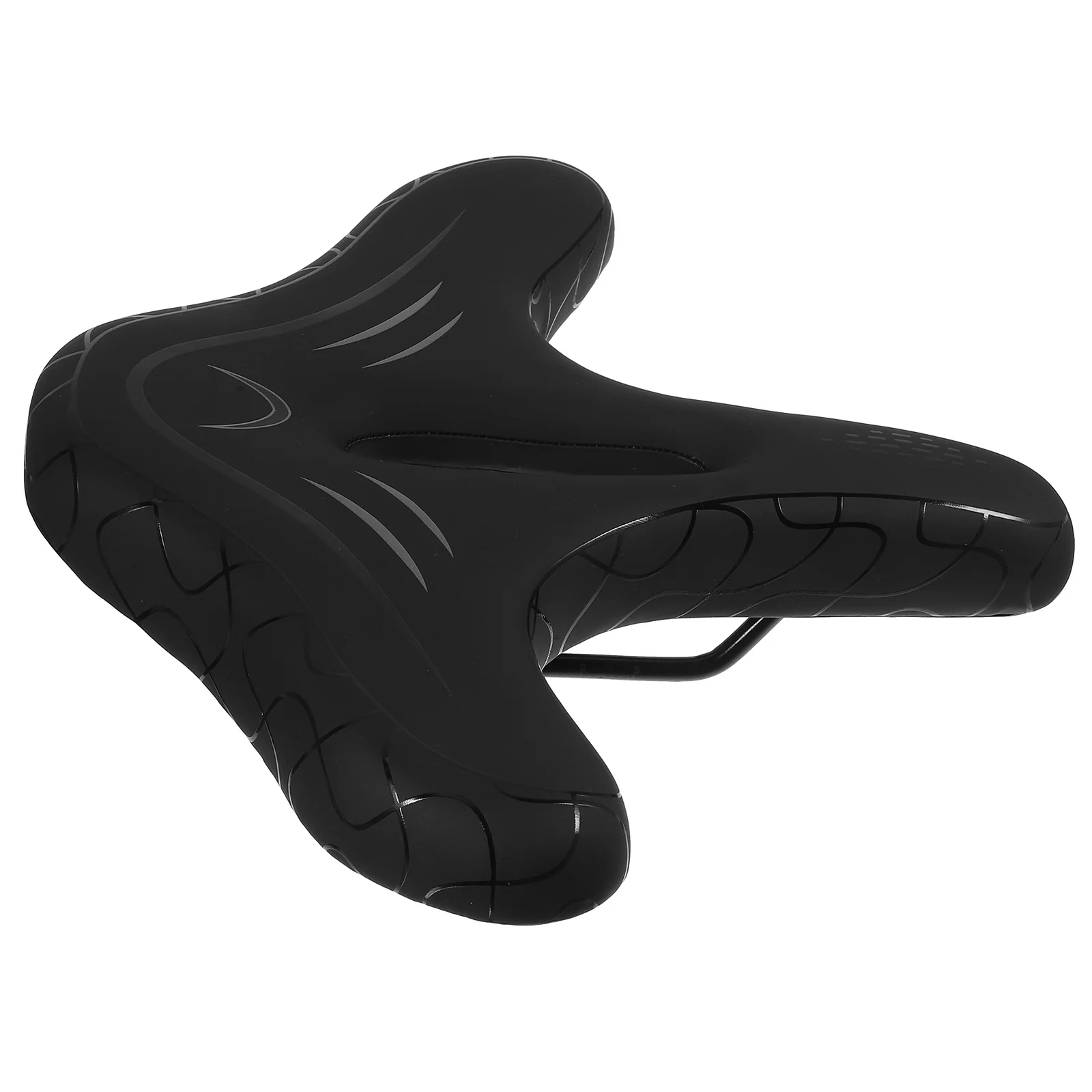 

Bike Seat Cushion Wide Bicycle Supportive Surface Breathable Material Shock Absorption Comfortable Bike Seat