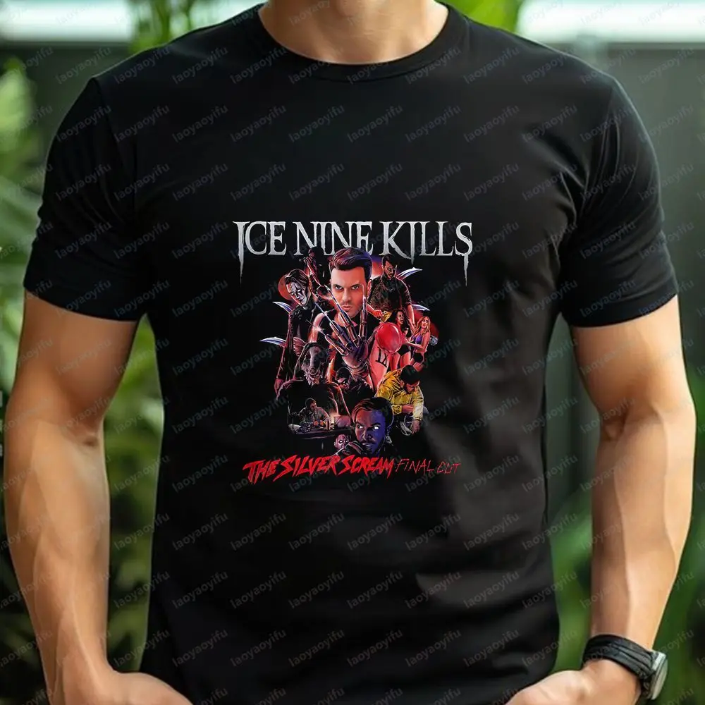 Ice Nine Kills Band - New Men's Women's Classic Band-Style Pop Music Style Round-neck T-shirt for All Ages