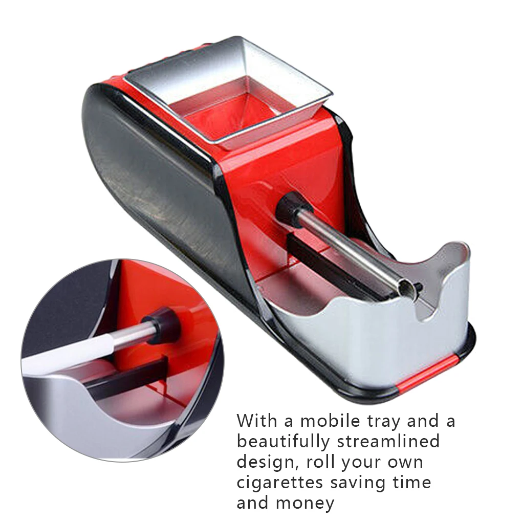 Mini cigarro elétrico automático Rolling Machine, Tabaco Injector Maker, rolo, EUA Plug