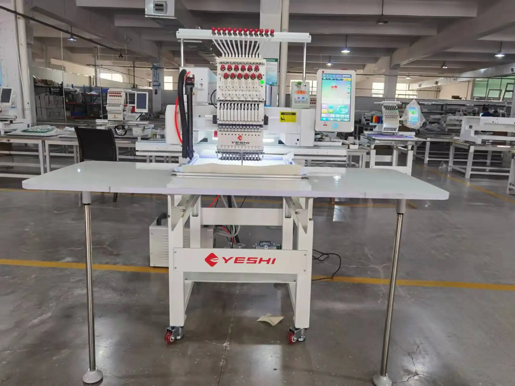 Factory Direct Sales Industrial Single Head Large-area Computerized Embroidery Machine With Optional Function
