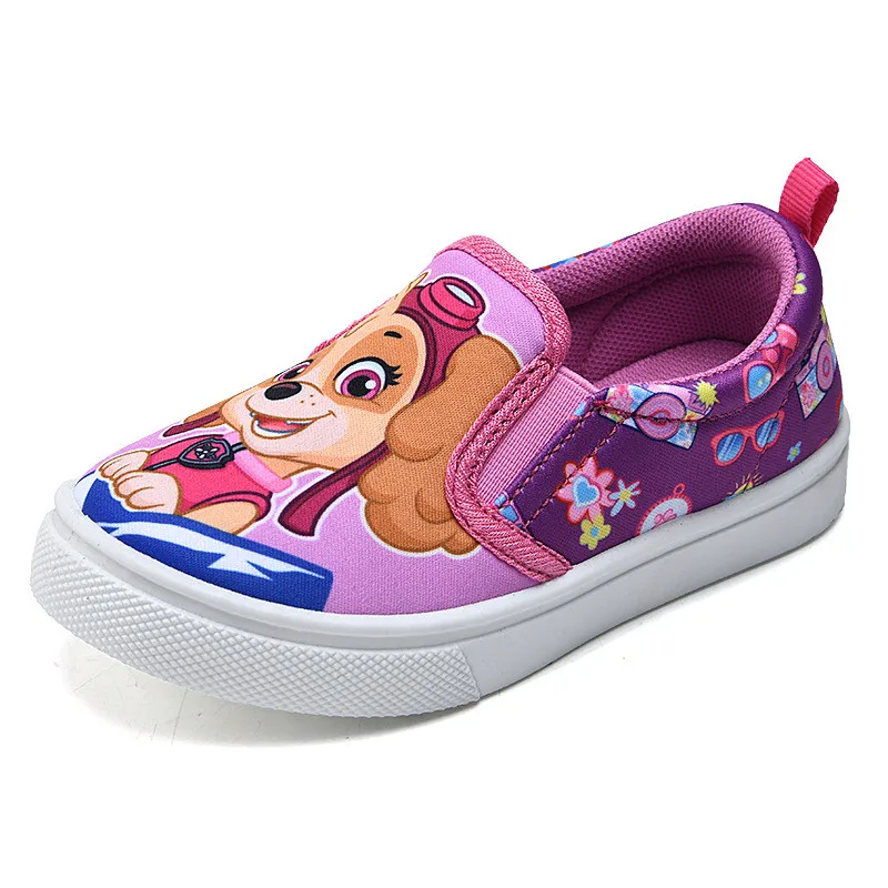 Paw Patrol Sports Shoes Marshall Rubble Skye Leisure Canvas Anti-slip Tenis Casual Infant Soft Children\'s Shoes Boy Girls Gift