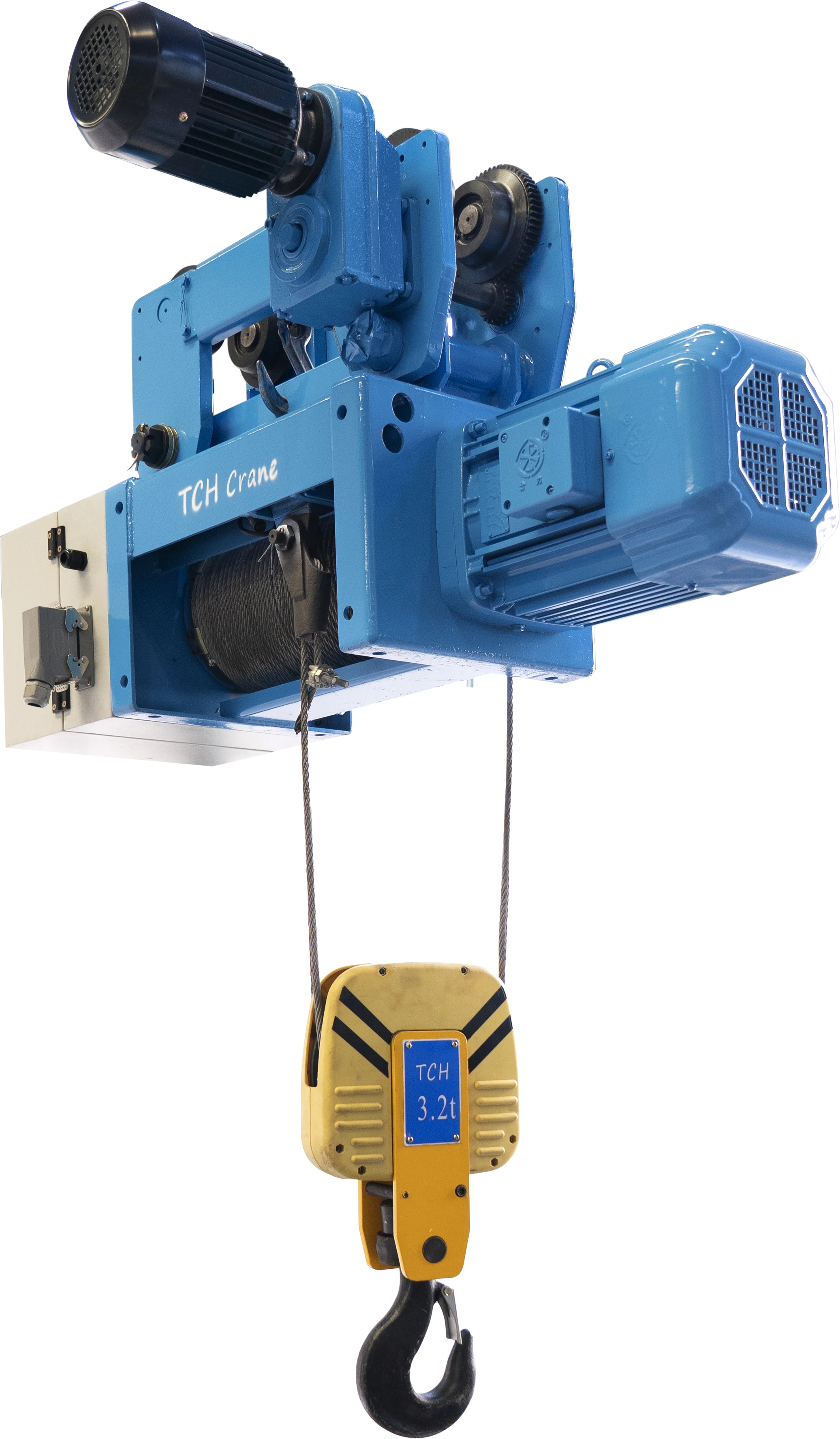 New Visionmac Electric Hoist Wire Rope Sling 5 Ton Capacity Germany Type 380V Voltage Metal Material 1 Year Warranty Test Report