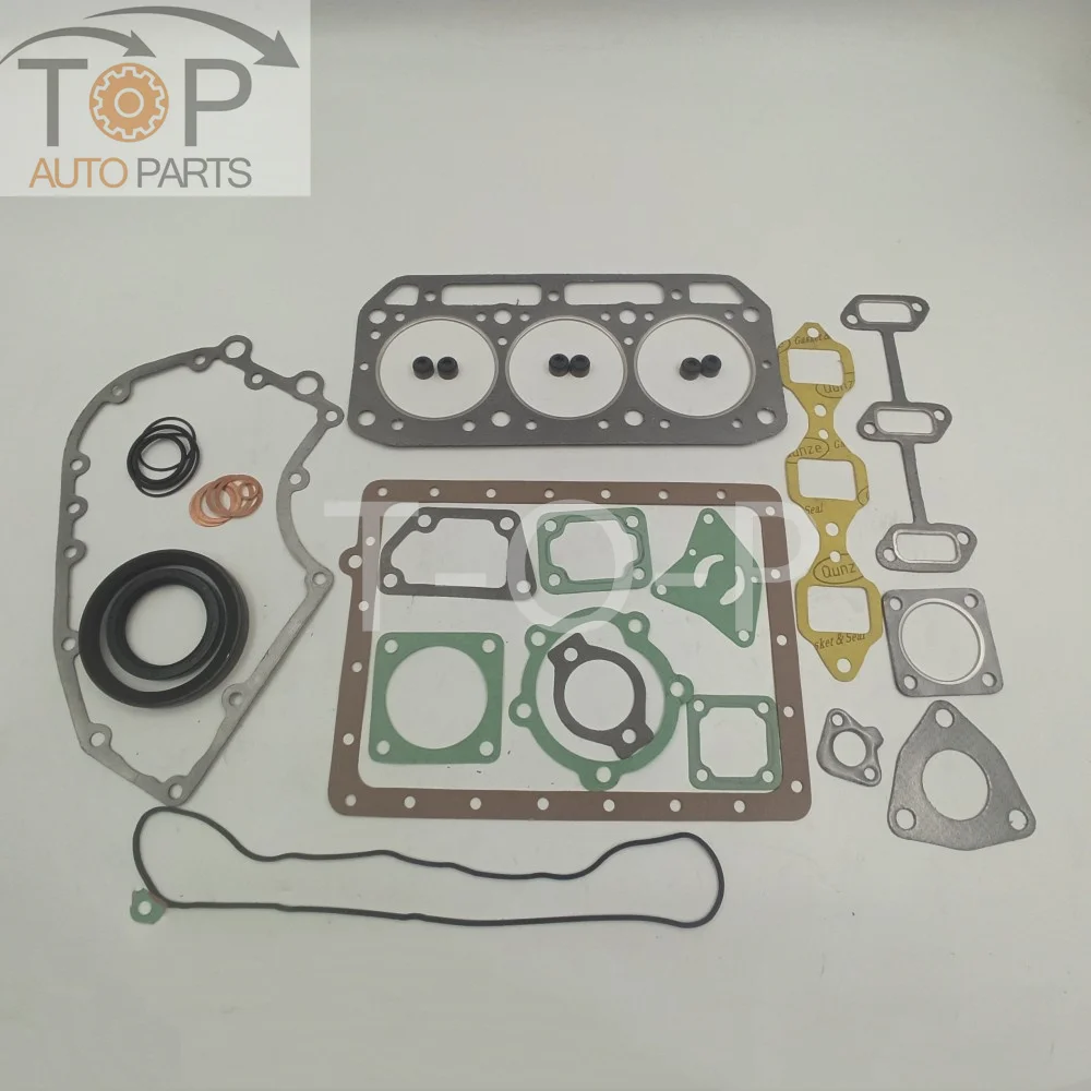 

3D84 полный капитальный ремонт двигателя, Комплект прокладок для головки цилиндра Kubota
