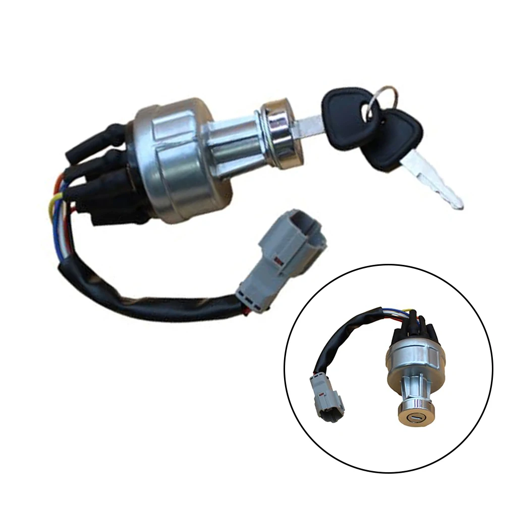 1pc Ignition Switch For Crawler Excavators R130LC3 R160LC7 R290LC9 R160LC3 21E610430 Switch Connector Aftermarket Parts