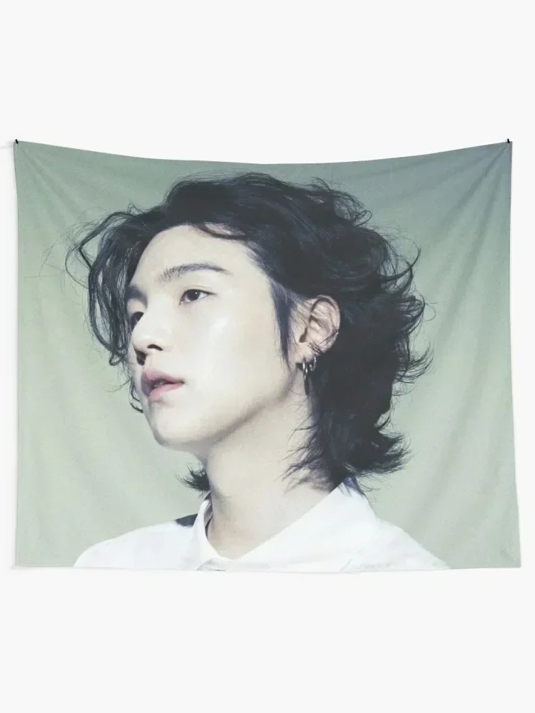 Long Hair Yoongi #8 Tapestry Outdoor Decoration Wall Decoration Items Tapestry