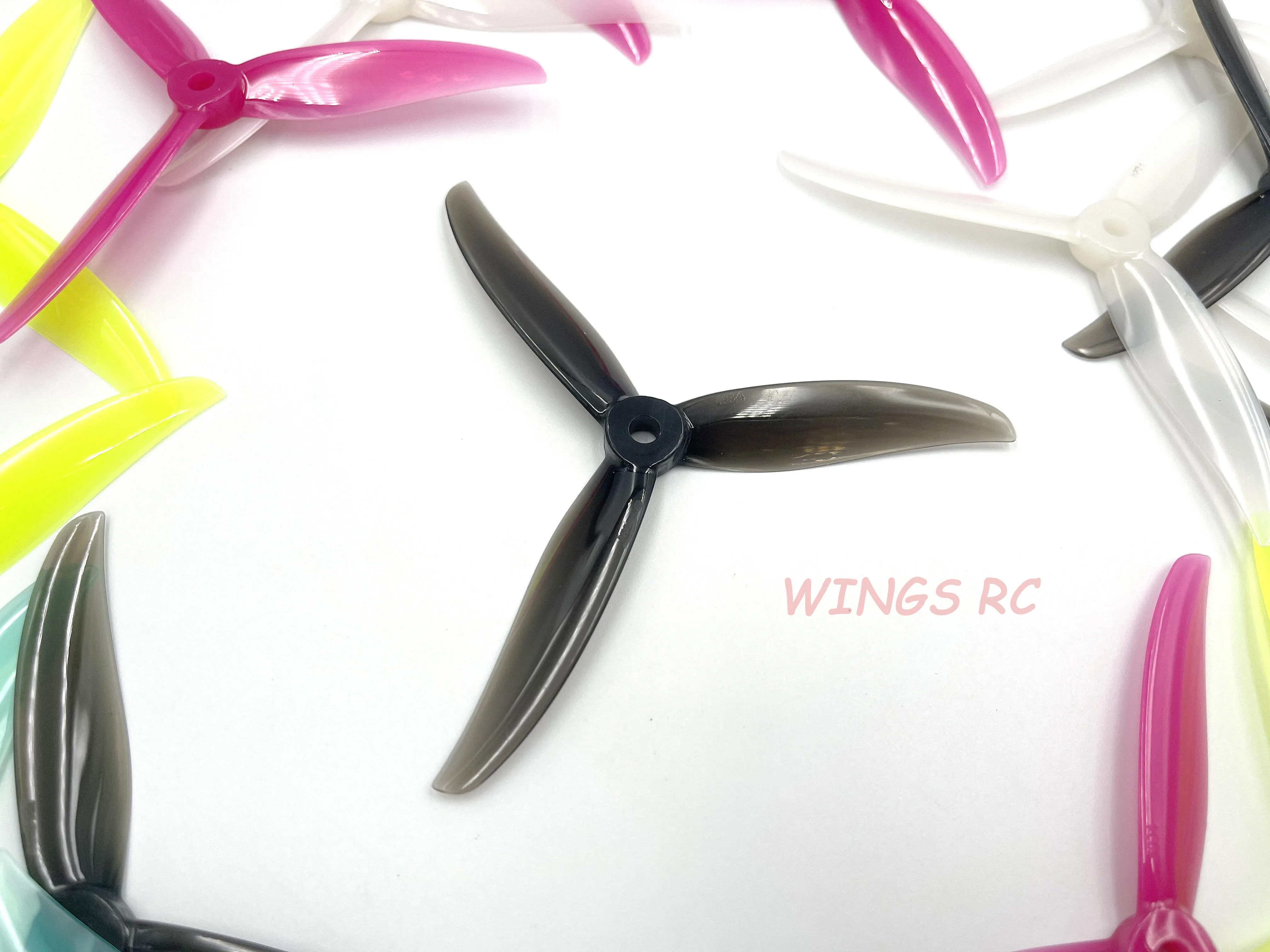 24 stücke/12Pairs Gemfan SBANG 4934 4,9X3,4 X3 3-Klinge PC Propeller CW CCW SBANG requisiten für FPV Freestyle 5 zoll Drohnen Saftig Sbang DIY – Detail 5