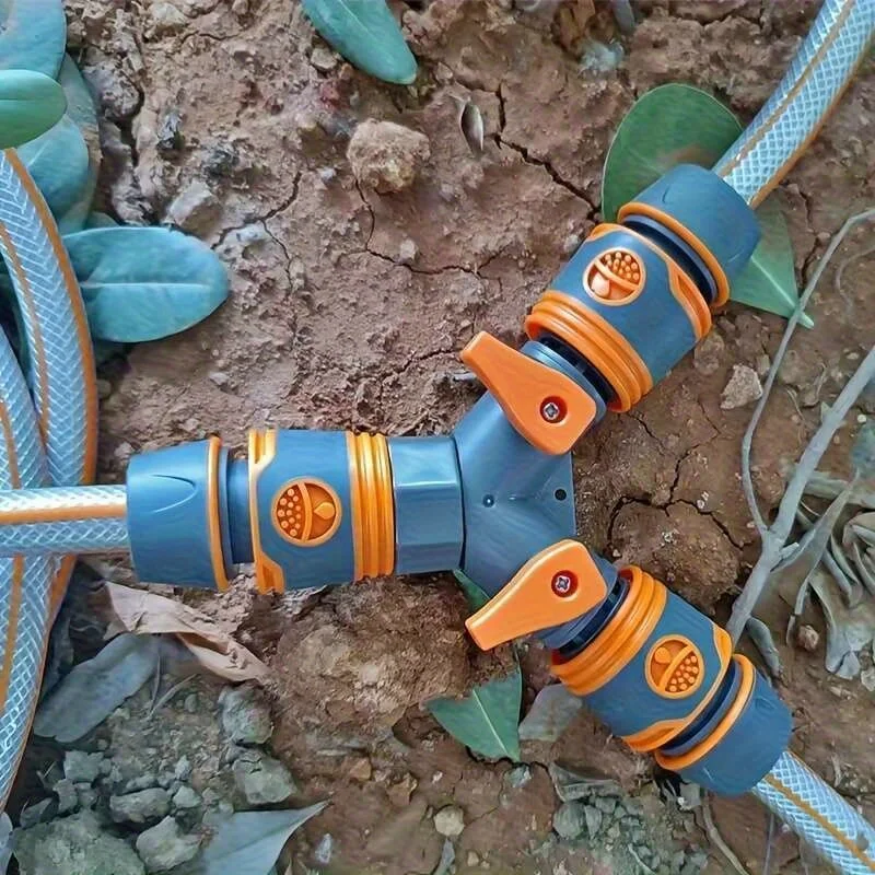 

Трехходовой распределитель воды/сплиттер, 8 шт., включая аксессуары для быстрого переключателя, вкл.-выкл. Один в два выхода, разделенное хранилище, изготовлено из