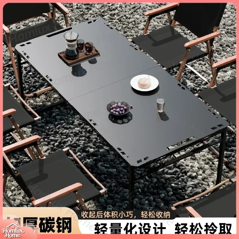 Folding IGT Tactical Table Portable Picnic Camping Desk Chair Equipment Set Outdoor Travel Gear for Hiking Backpacking
