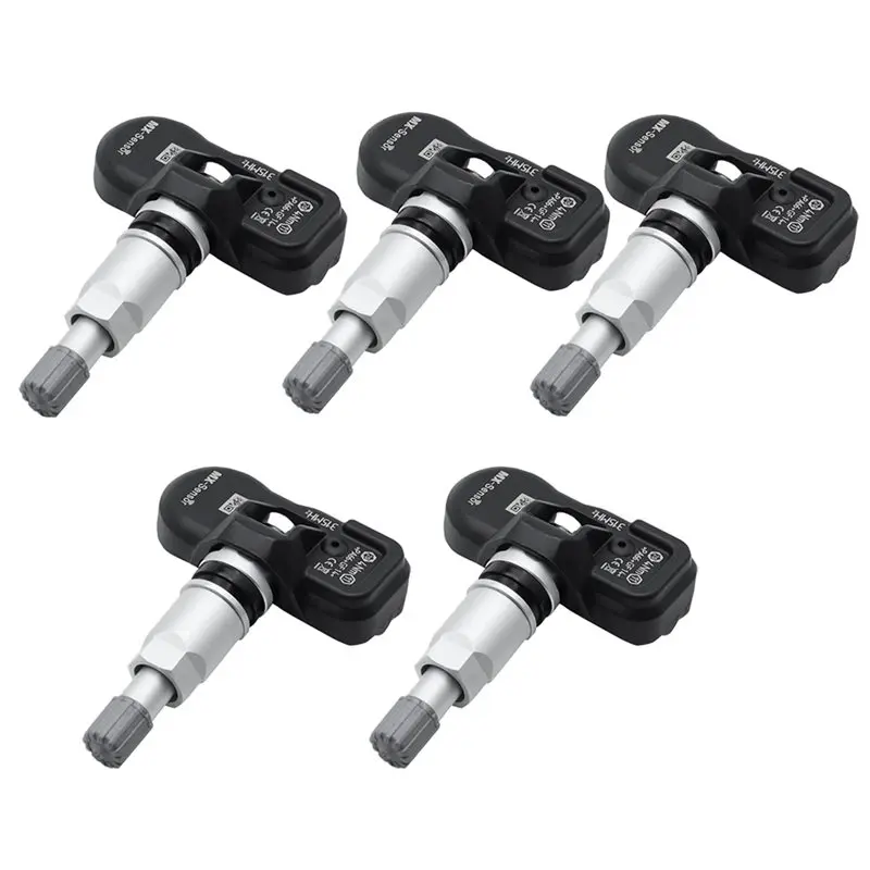 

Датчик MX 315 МГц 5 шт. программируемый универсальный монитор датчика давления в шинах для систем Autel TS408 TS508 ITS600 TPMS