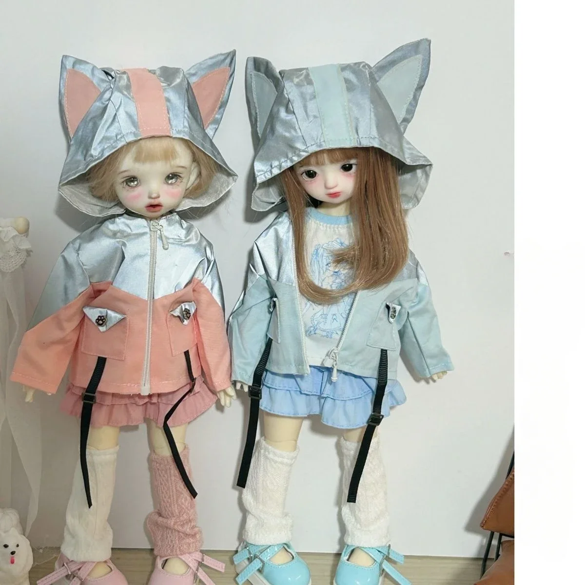 1/6 Puppenkleidung, lässiger Mantel für 30 cm dicke Bjd-Puppenjacke, DIY-Mädchenspielzeug, Anzieh-Spielhaus, modisches Puppenzubehör, keine Puppe