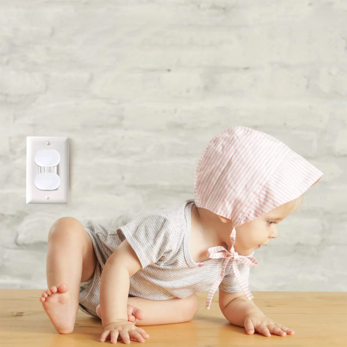 60 قطعة أغطية المخرج حماة المقبس الكهربائي Babyproof التوصيل سلامة حريزعلى الأطفال غطاء المقبس آمن للمنزل التوصيل يغطي
