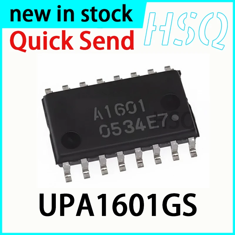 1PCS New UPA1601GS Silk Screen A1601 SOP16 Industrial Control Power Management Chip IC in Stock