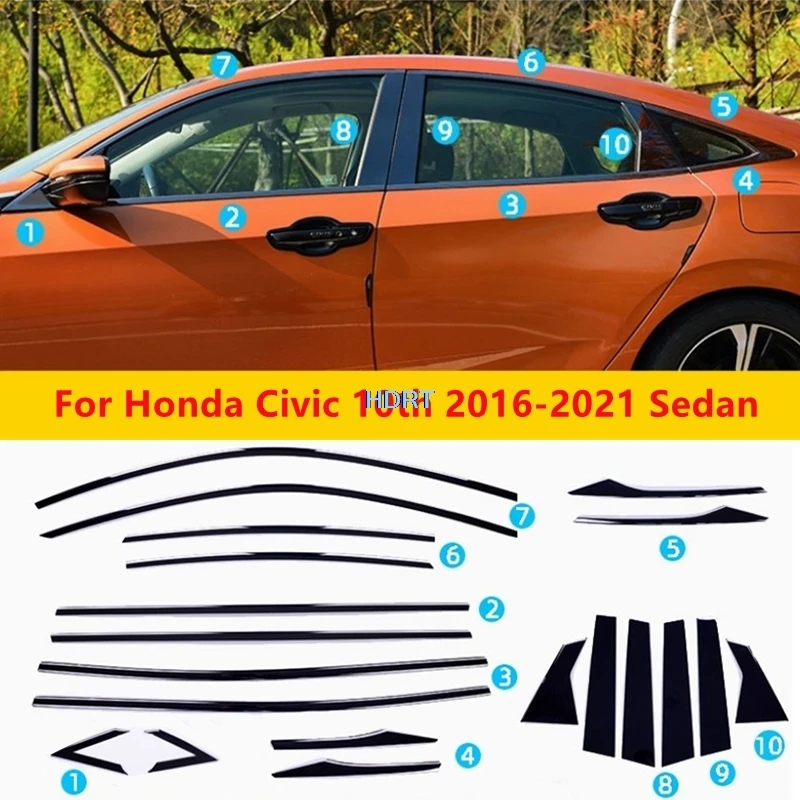 per-honda-civic-10th-2016-2021-berlina-stile-auto-protezione-decorazione-accessori-centro-pilastro-copertura-porta-finestra-lato-vetro-trim
