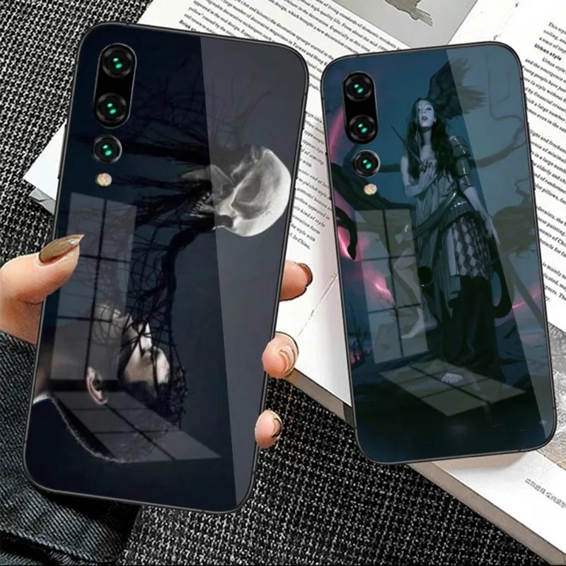 Drak чехол для телефона Huawei P50 P40 P30 P20 Pro Mate 40 30 20 Pro Nova 9 8 7 PC стеклянный чехол для телефона