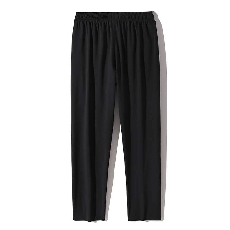 Thin Trousers Men Pants 2025 Summer New Black Navy Thin Business Casual Pants Outdoor Elastic Breathable Straight Leg Sweatpants