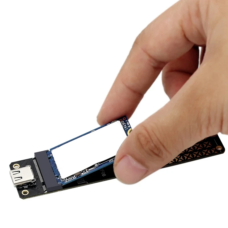 Top-M.2 NVME USB 3.1 Adapter M.2Bkey C Hard Drive Converter 10 Gbps M.2 NGFF SATA Solid State Disk For 2230/2242/2260/2280