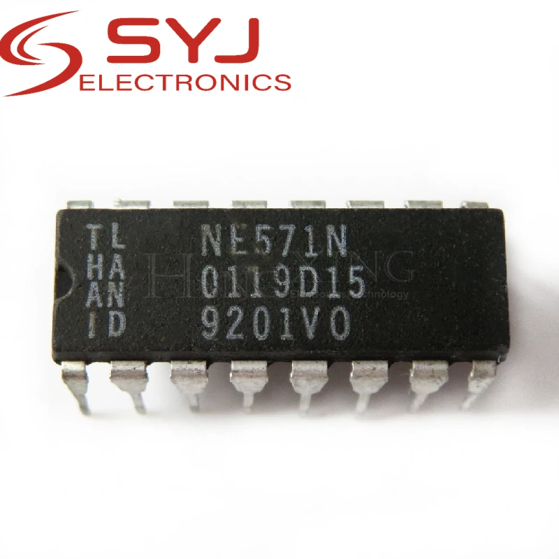 10ชิ้น NE571N จุ่ม NE571-16