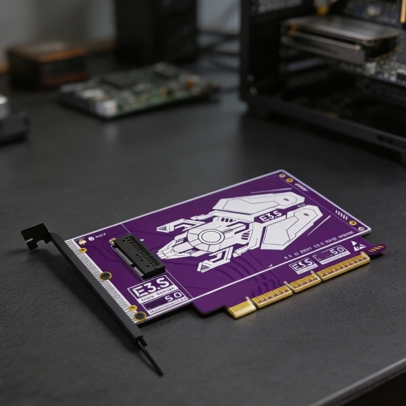 

P5EA Advanced PCIe5.0 To EDSFF E3.S Converter For Seamlessly Drive Integration And Speed