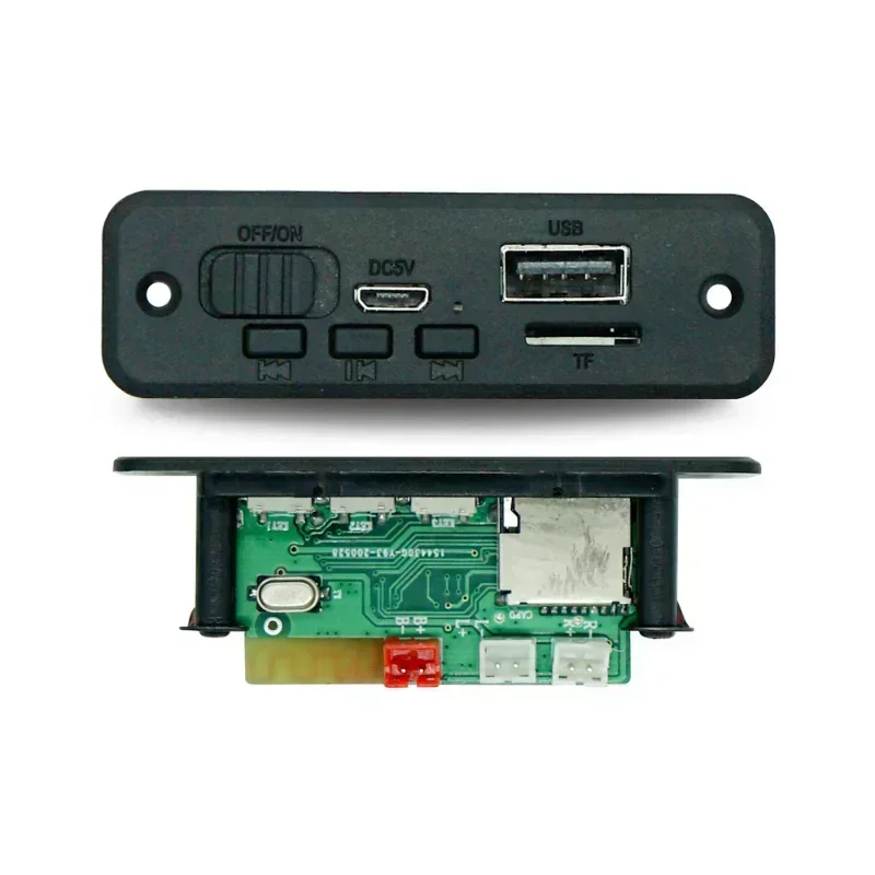 Carte décodeur de lecteur MP3 de voiture, amplificateur sans fil, technologie radio FM, TF, USB, appel mains libres, Bluetooth 5.0, 5V, 2x3W