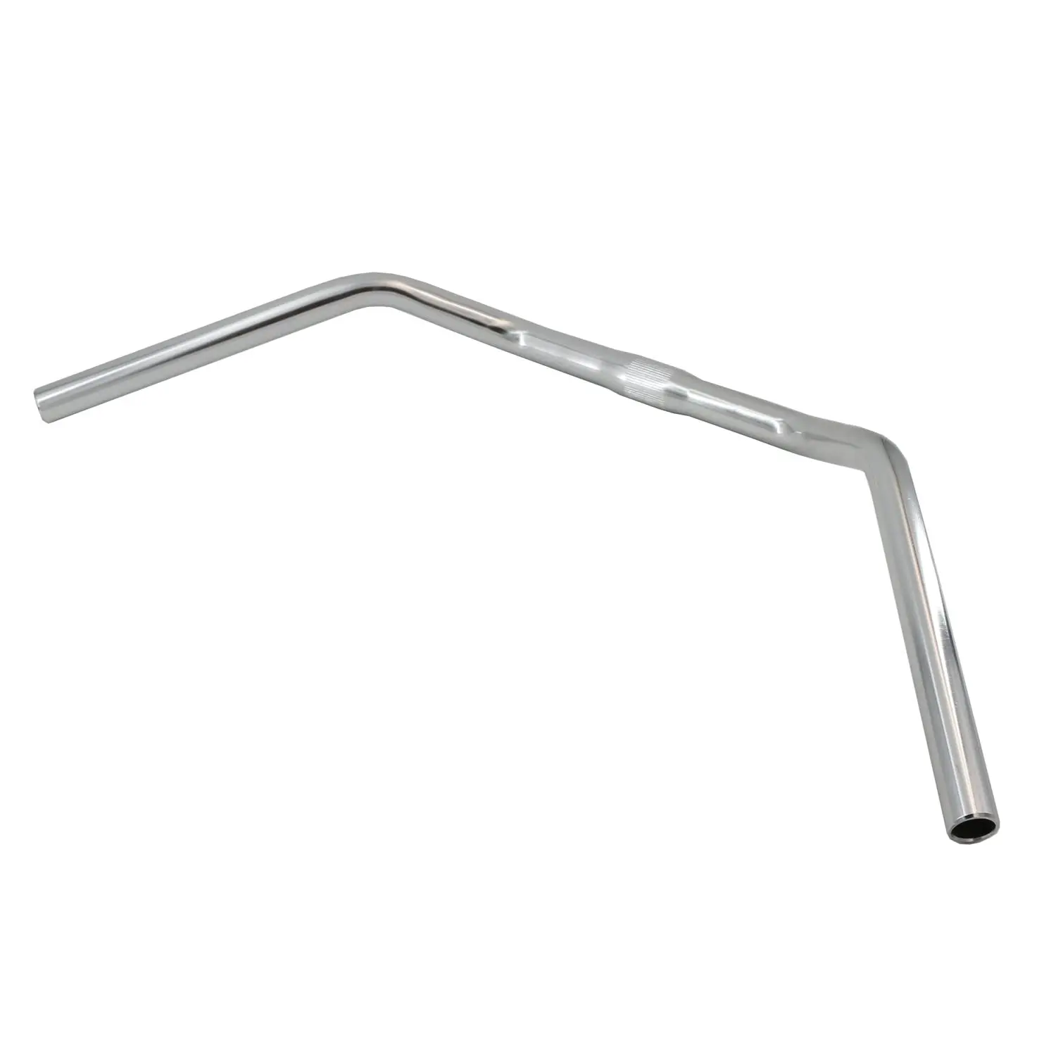 Bike Cruiser Handlebar Bicycle Handlebar Riser Handle Bar Aluminum Alloy Bicycle Handlebar 22.2x25.4x610mm Silver