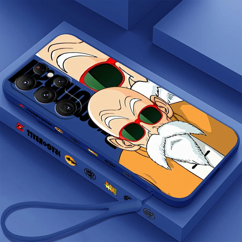 Защитный чехол D-Dragon Goku Kame Sennin для Samsung Galaxy S24 S23 S22 S21 S20 FE S10 Ultra Plus Lite