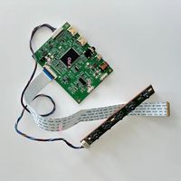 Controller Board EDP 2 mini HDMI-compatible micro USB  for LQ140M1JW49 LQ140M1JW62 LQ140M1J 1920X1080 LED panel Screen 14\
