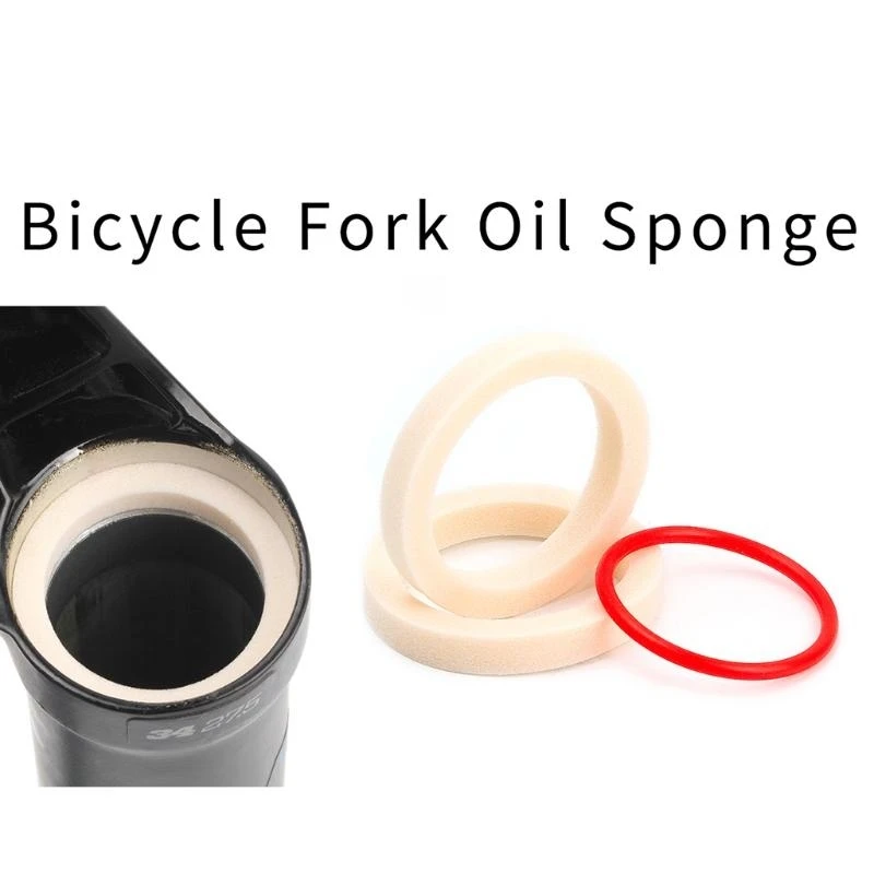 

2Pcs 32/34/35/36mm Bike Fork Inner Tubes Oil Foam Absorption Seal Foam Component