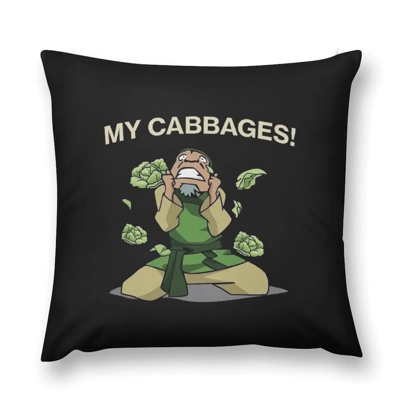 Mesmerizing Cabbage Guy Design Throw Pillow christmas pillow case sleeping pillows Sofa Cushions Cover pillow