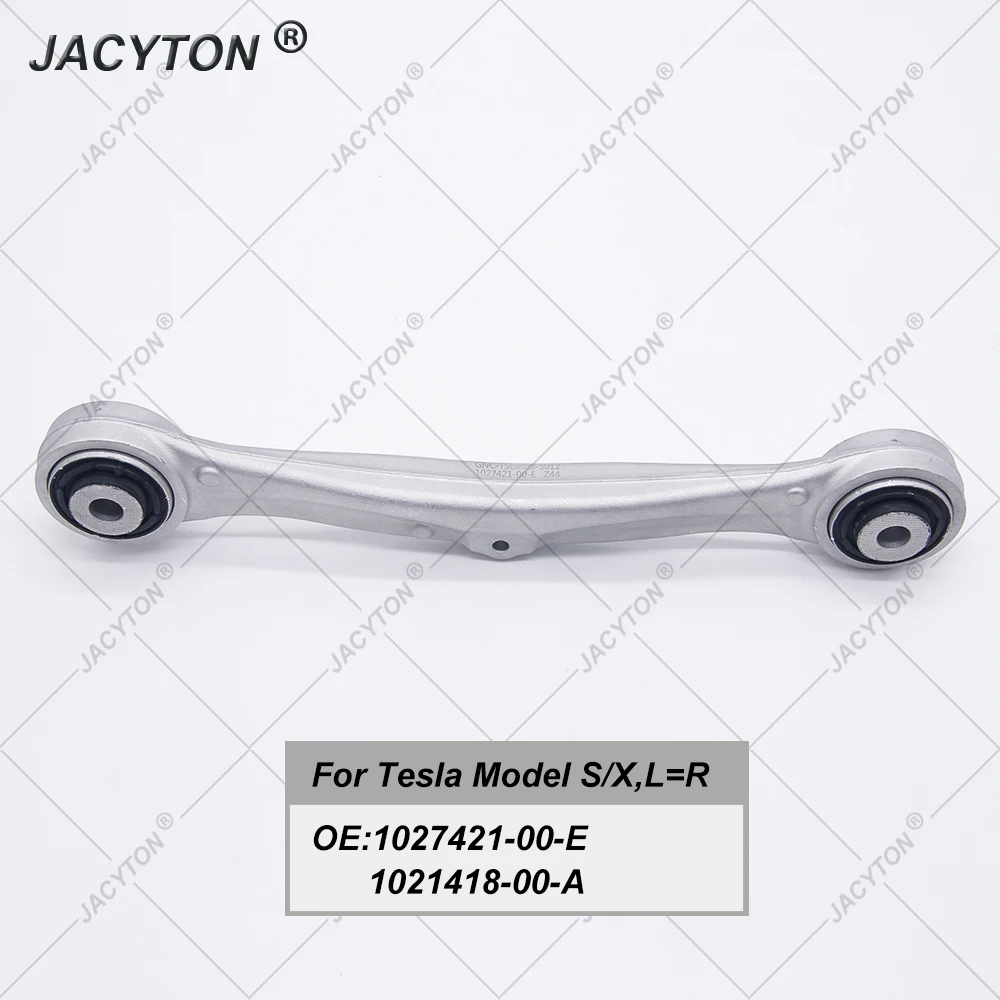 JACYTON Pair Rear Upper Suspension Control Arm For Tesla Model S X 5YJS 5YJX 102742100E 1027421-00-E 1021418-00-A