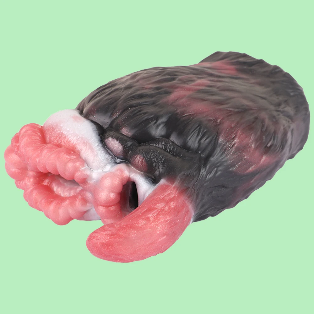 GEEBA Ship from U.S. Warehouse Male Masturbator Dual Channel Men Masturbation Sleeve Pocket Pussy Reusable Adult Sex Toys