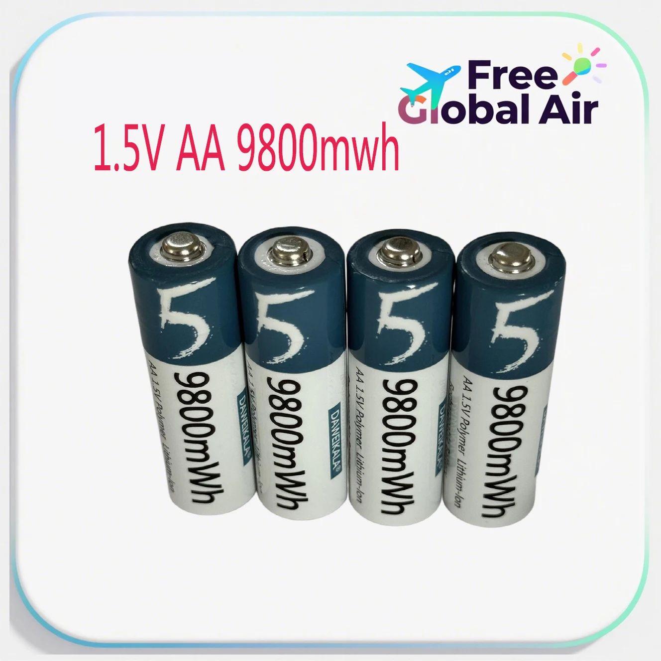 

1.5V AA Battery Rechargeable Lithium-ion Battery AA for Remote Control Smart Door Lock Toys Electric toy with USB charger