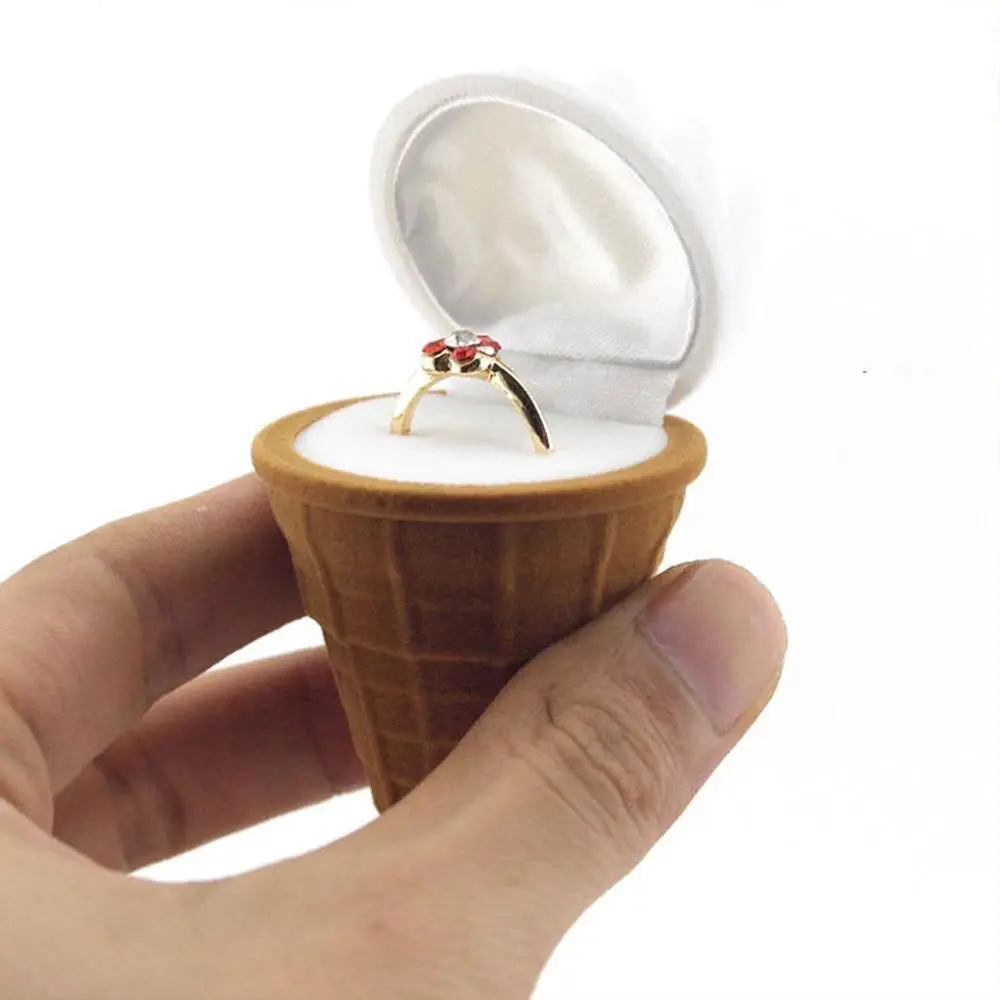 Cute New Pendant Box Wedding Ring Gift Display Box Display Earring