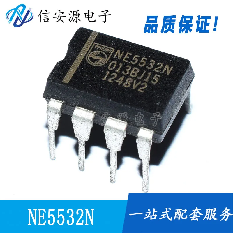 

10pcs 100% orginal new NE5532 NE5532N Operational Amplifier DIP-8