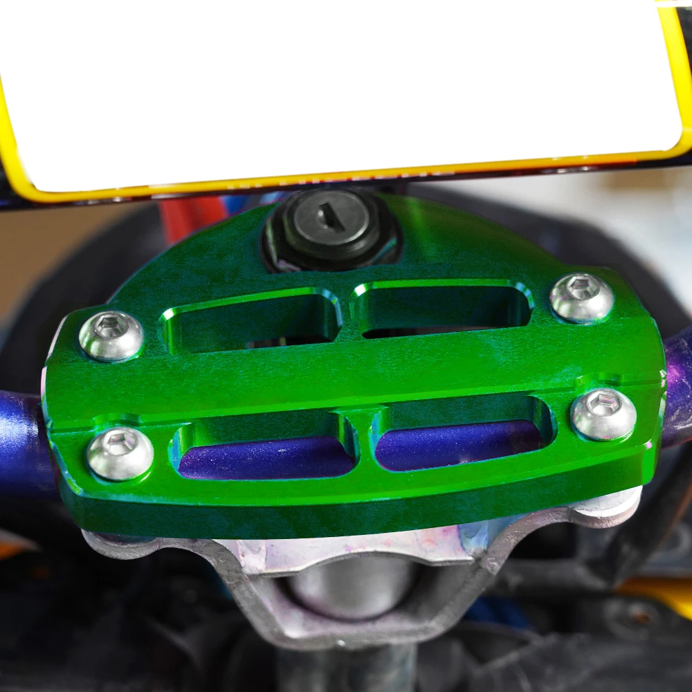 Raptor 700 Handlebar Bracket Clamp with Key Guard For Yamaha Raptor 700 2006-2024 2023 2022 2021 Raptor 700R 2009-2024 YFM700