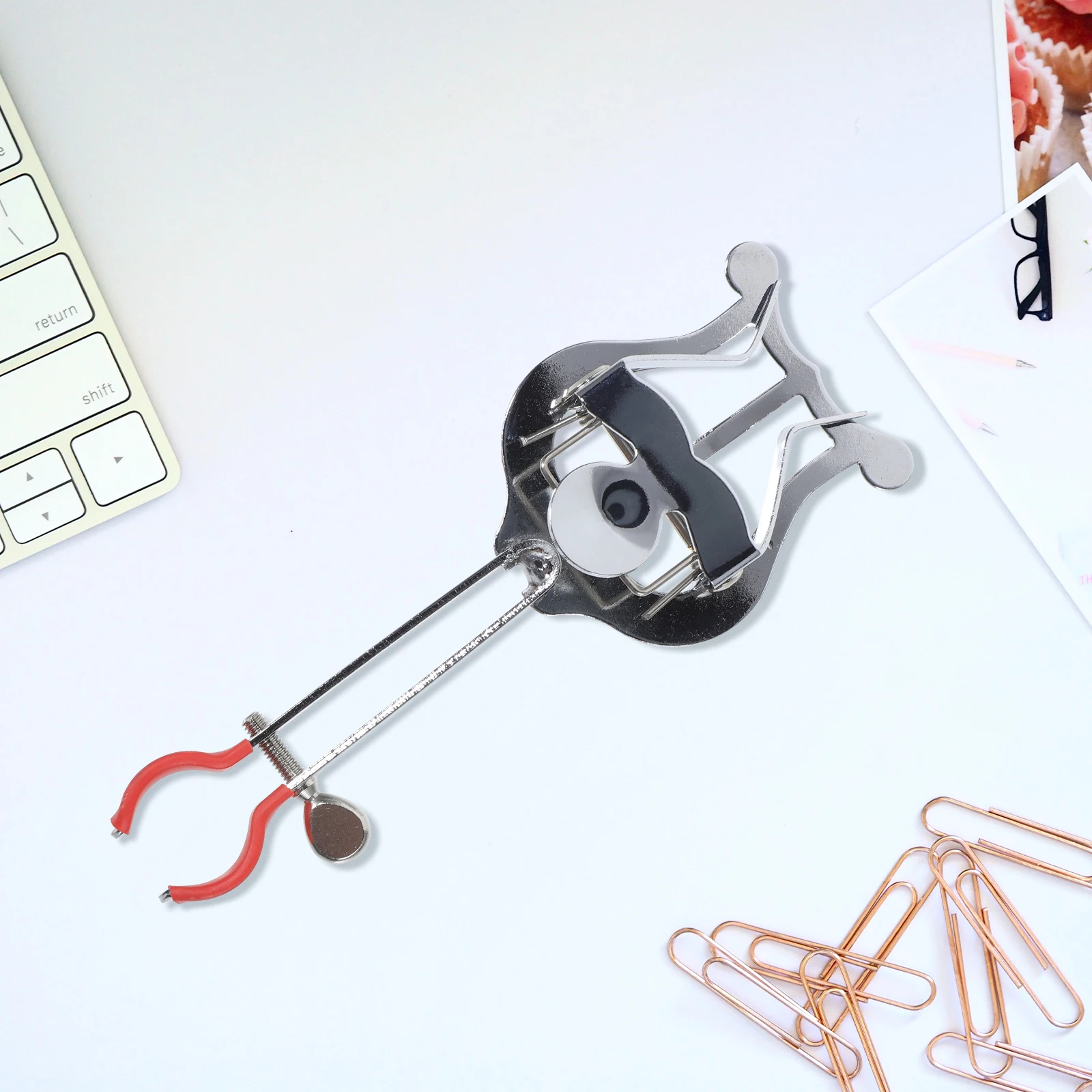 

Trumpet Music Score Clamp Small Clip Lyre Instrument Accessories Portable Holder