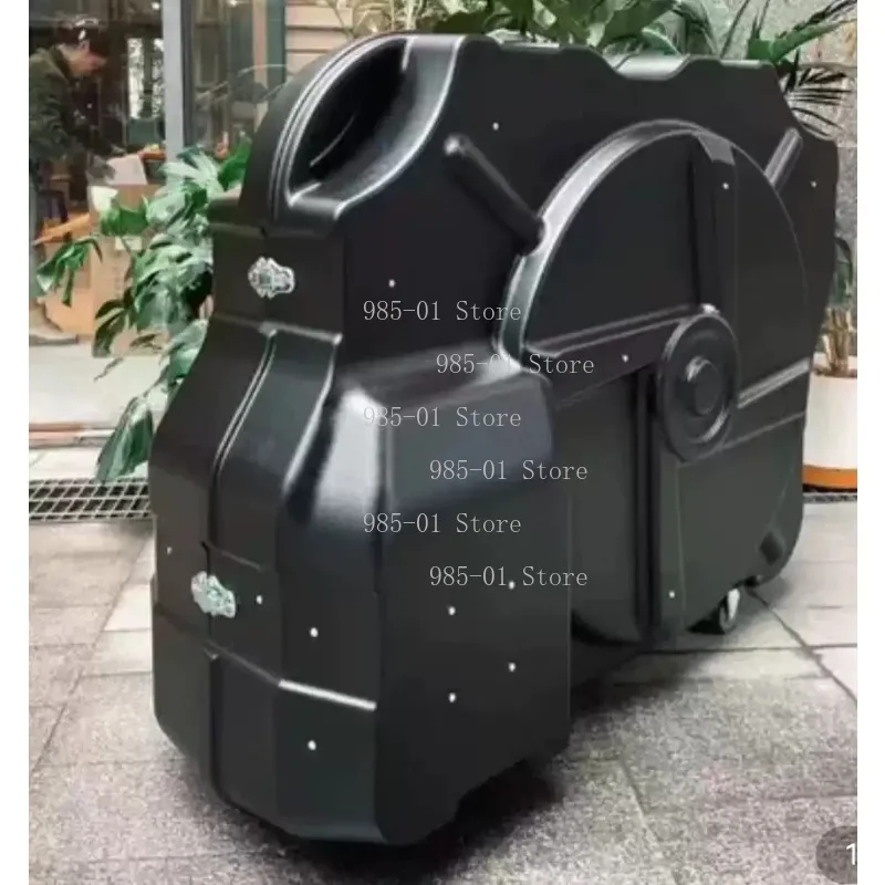 Shockproof Bicycle Travel Hard Case Bag - Durable Bike Storage Box for Air Travel & Long-Distance Transport