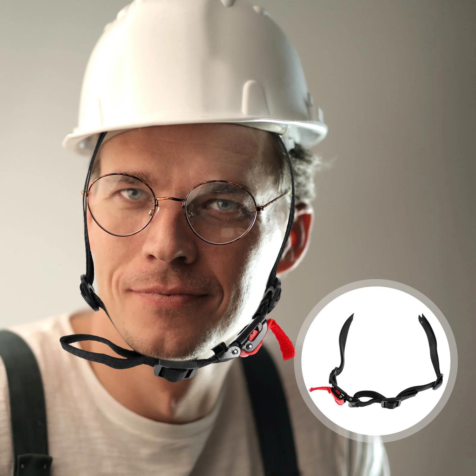 Stickers Hard Hat Accessories Y Shaped Adjustable Chin Strap for Hardhats
