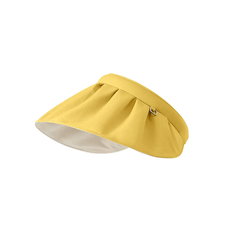 Sonnenschutz hut UV-Abschirmung Shell Cap Cover Gesicht Strand Radfahren hohlen Zylinder