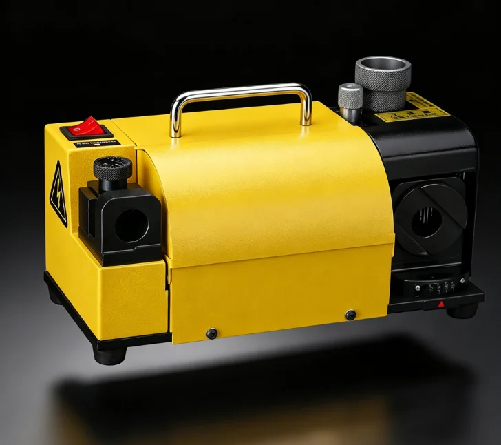 MR‑13D Automatic Twist Drill Bit Sharpener Grinding Machine Small Portable Drill Resharpening Tool for Drill Bit Refurbishing