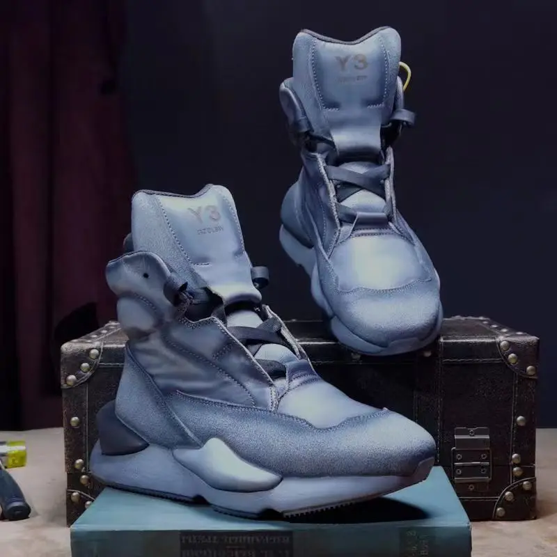 

Y3kAIWA, новый дизайн, мужская повседневная обувь, спортивная обувь с дышащей сеткой, женские кроссовки на толстой подошве, роскошная обувь Zapatillas