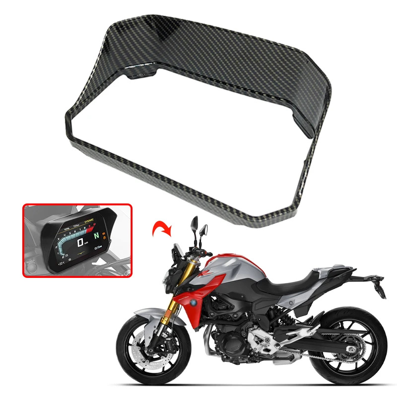 Carbon Look Sun Visor Instrument Hat For BMW F900R F900XR F 900 R F900 XR F 900XR f900r f900xr 2020-2023 Cover Protection Parts