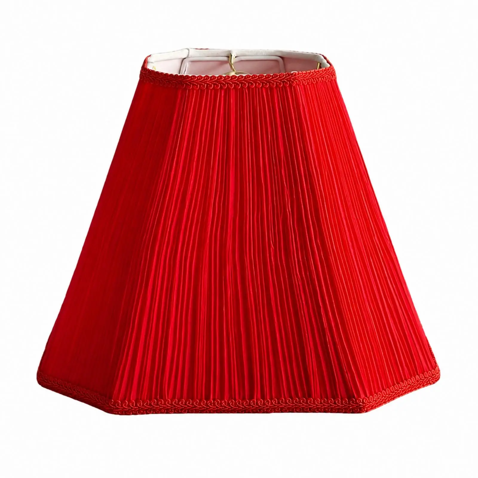 abat-jour-pliable-en-textile-plisse-conique-gain-de-place-avec-cadre-de-support-en-metal-decoratif
