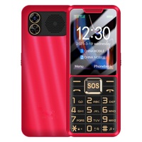 Unlocked Low Radiation Cheap Senior Phone Large Button Cellphone For Elderly Light Slim Two Sim Dual Torch SOS Call Low Price