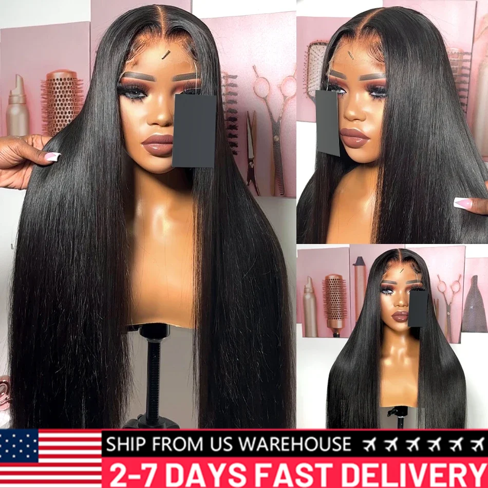 Hd Lace Wig 13x6 Human Hair Wigs For Women Remy Brazilian Hair Wigs 30 32 34 Inch Put On Glueless 13x4 HD Lace Frontal Wigs 180%