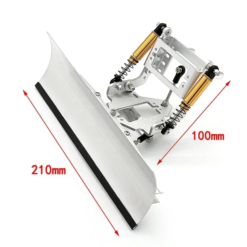 1/10 simulatiemodel auto SCX10 TRX-4 scx10-ll elektronisch gestuurde metalen sneeuwschuiver