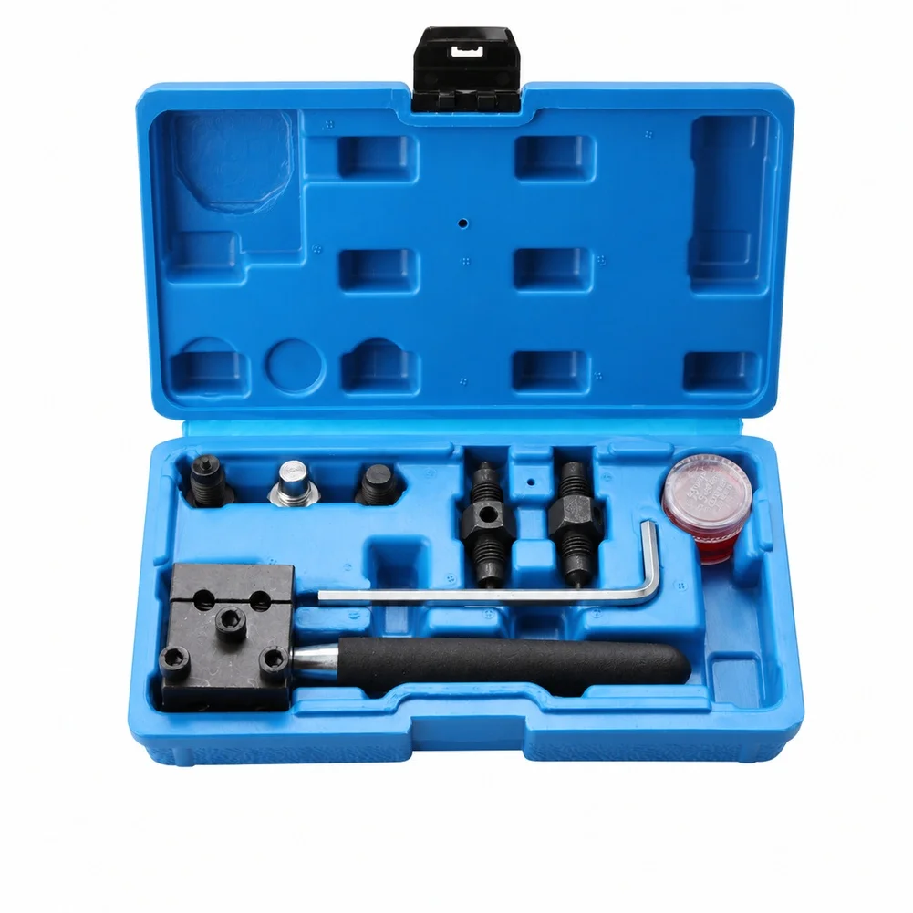 4.75mm Flaring Tool Brake Tube Flaring Tool High-strength Metal Construction Accurate Smooth Flaring Compact Portable Case