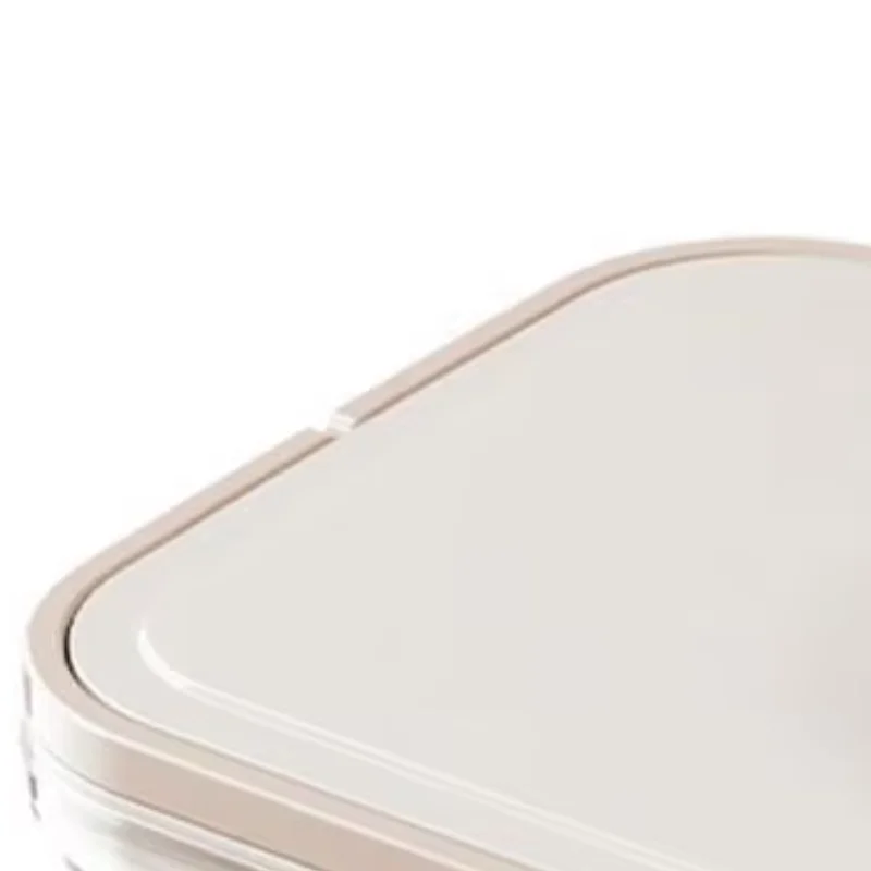 

Food Storage Box with Timing Knob Airtight Meal Prep Containers Easy Access Stackable Storage Case for Refrigerator Microwave