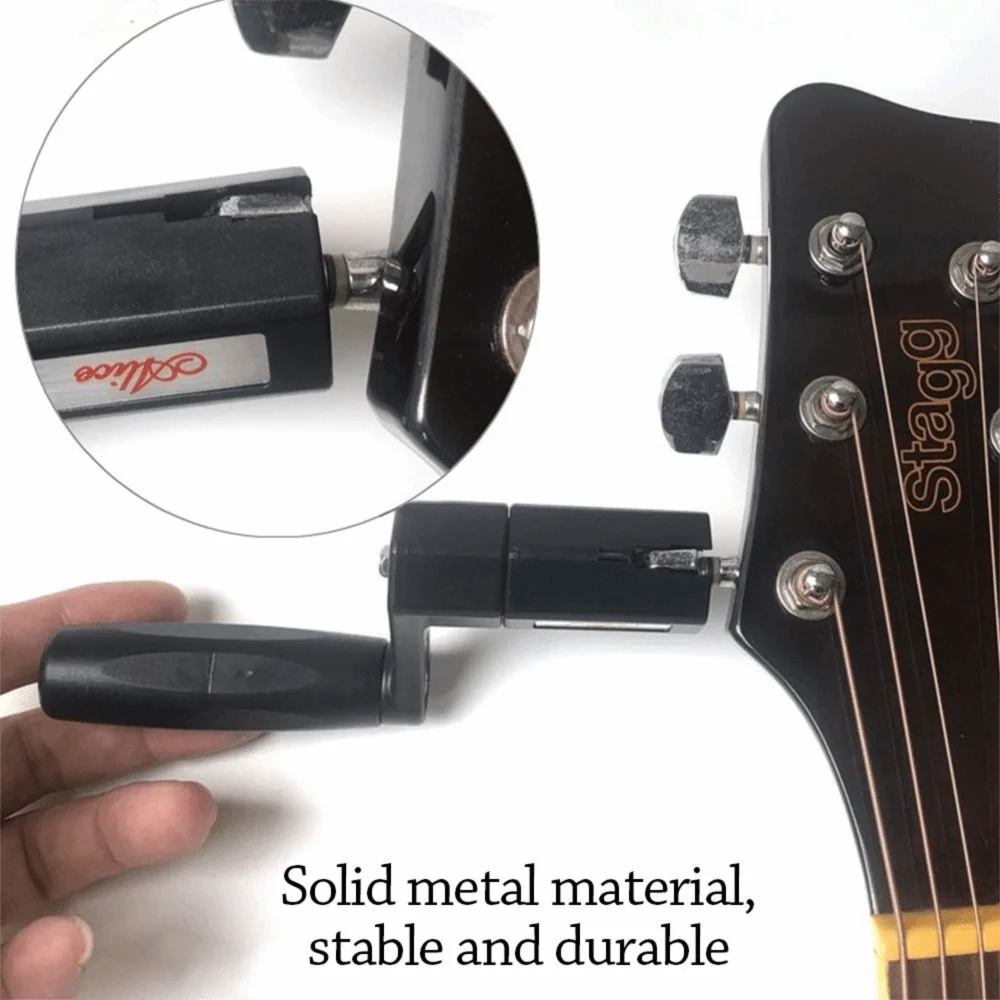Multifunctional Remover Electric Guitar String Winder Automatic Drill Hexagonal Bit Bridge Pin Puller