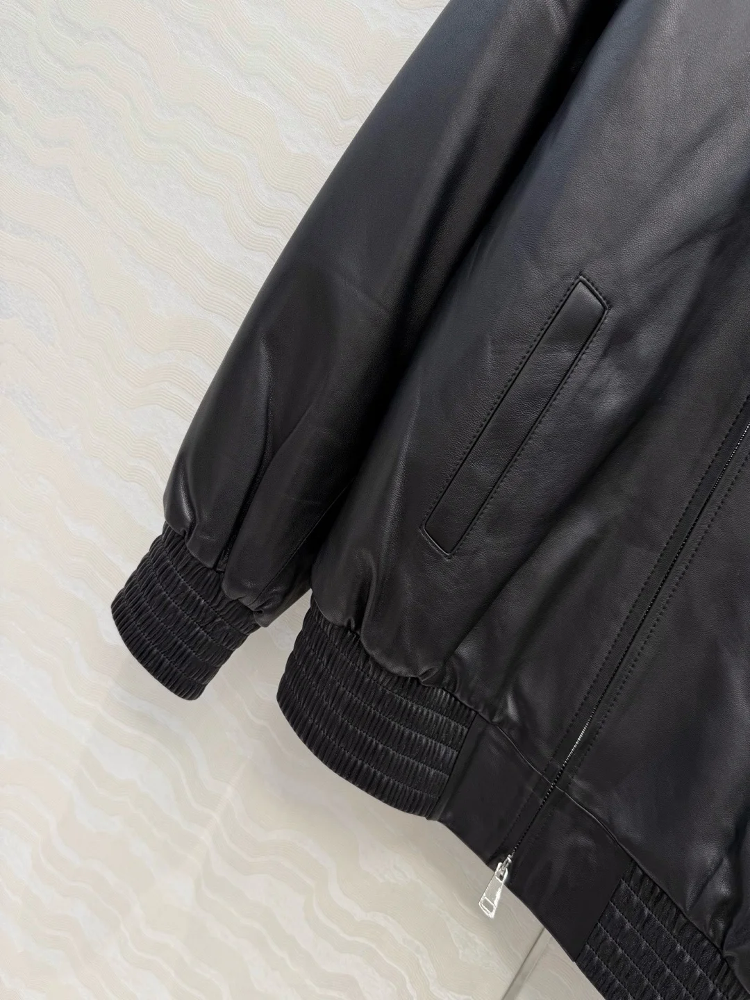 Damen Echtleder Bikerjacke Schaffell Motorradjacke Fahrradjacke Klassischer Baumwollmantel Vintage Mode Oberbekleidung Mantel